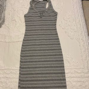 Michelle fitted striped dress